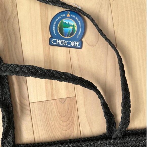 Cherokee crochet tote bag, new with tags (deadstock). - Picture 4 of 8
